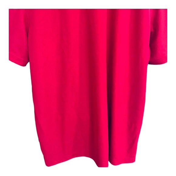 Chick-Fil-A OOBE Employee Red Uniform Polo XL Unisex Short Sleeve Fast Food Work - Picture 7 of 8